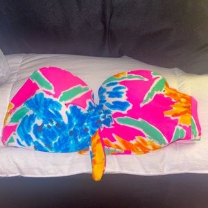 strapless victoria secret bathingsuit ❣️